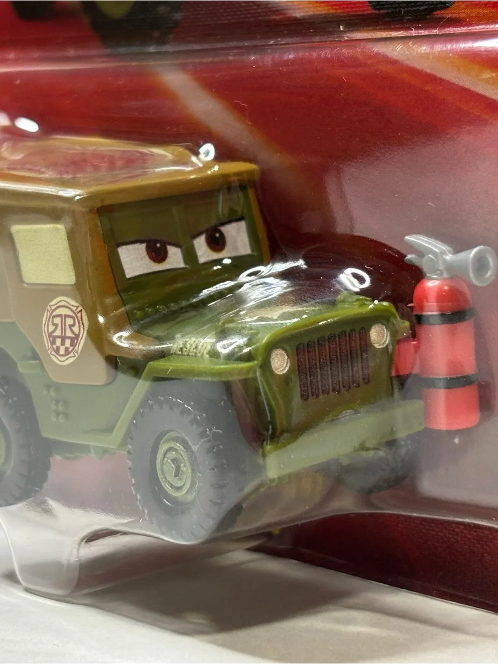 Disney Pixar Cars Race & Rescue Sarge Diecast - Mattel New 1:55
